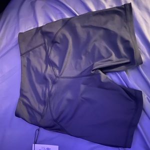 Black Biker Shorts .